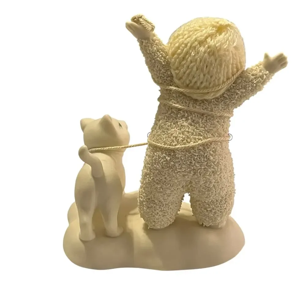 Department 56 Snowbabies Power Struggle Kitty Figurine